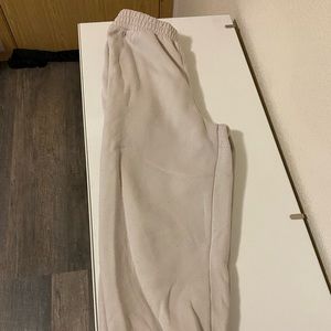 Blush pink sweatpants